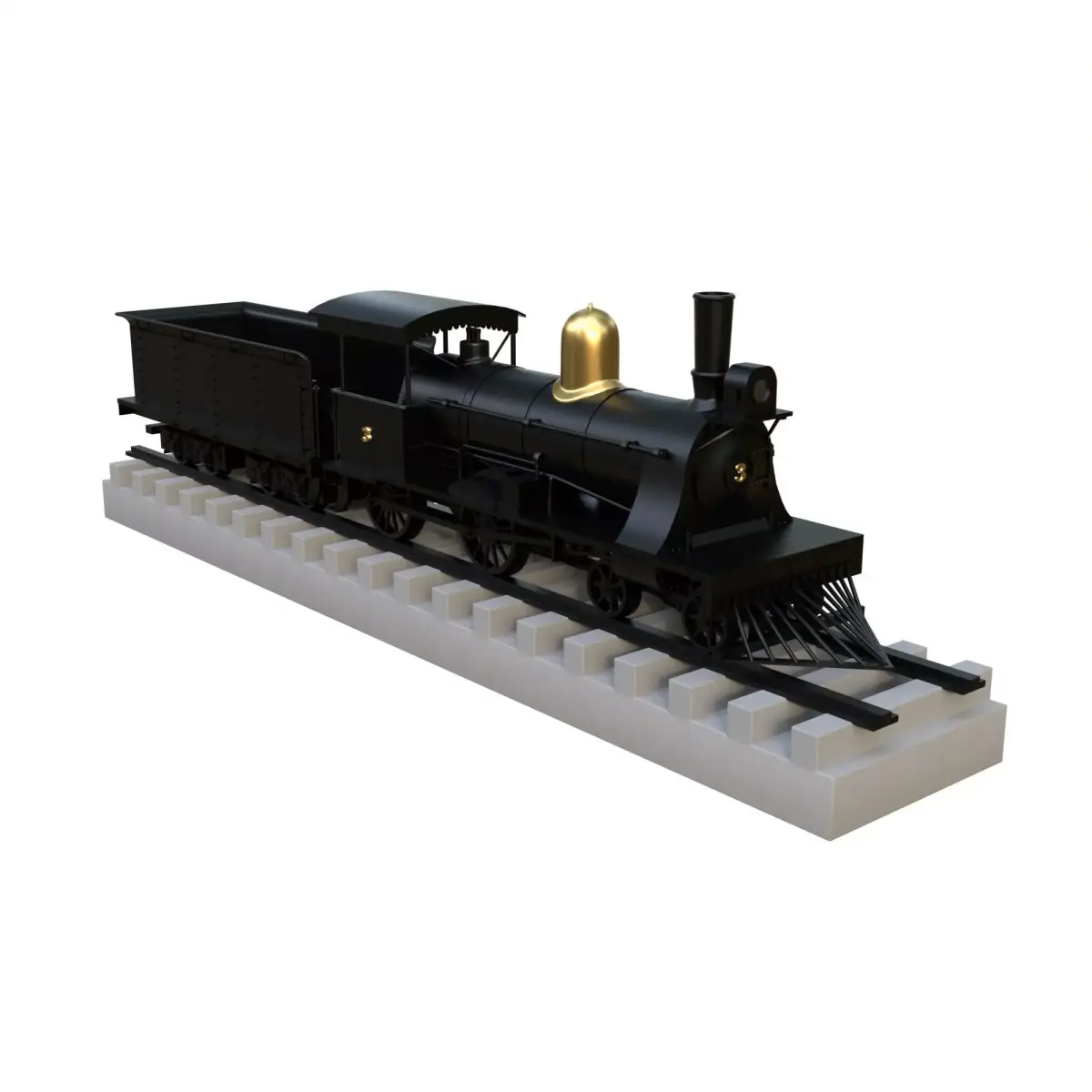 Tren 1 - Train - Tacna  Low-poly 3D model