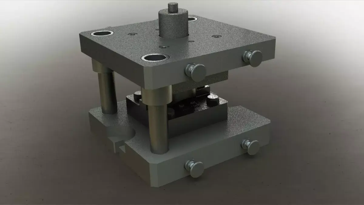 Stamp bending 396 3D model