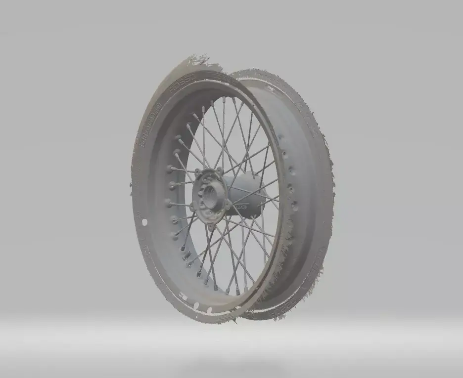 Aprilia SXV550 front hub wheel scan 3D model