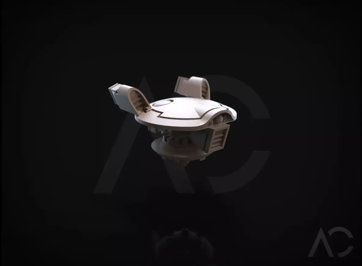 Shield Drone AC Free 3D print model