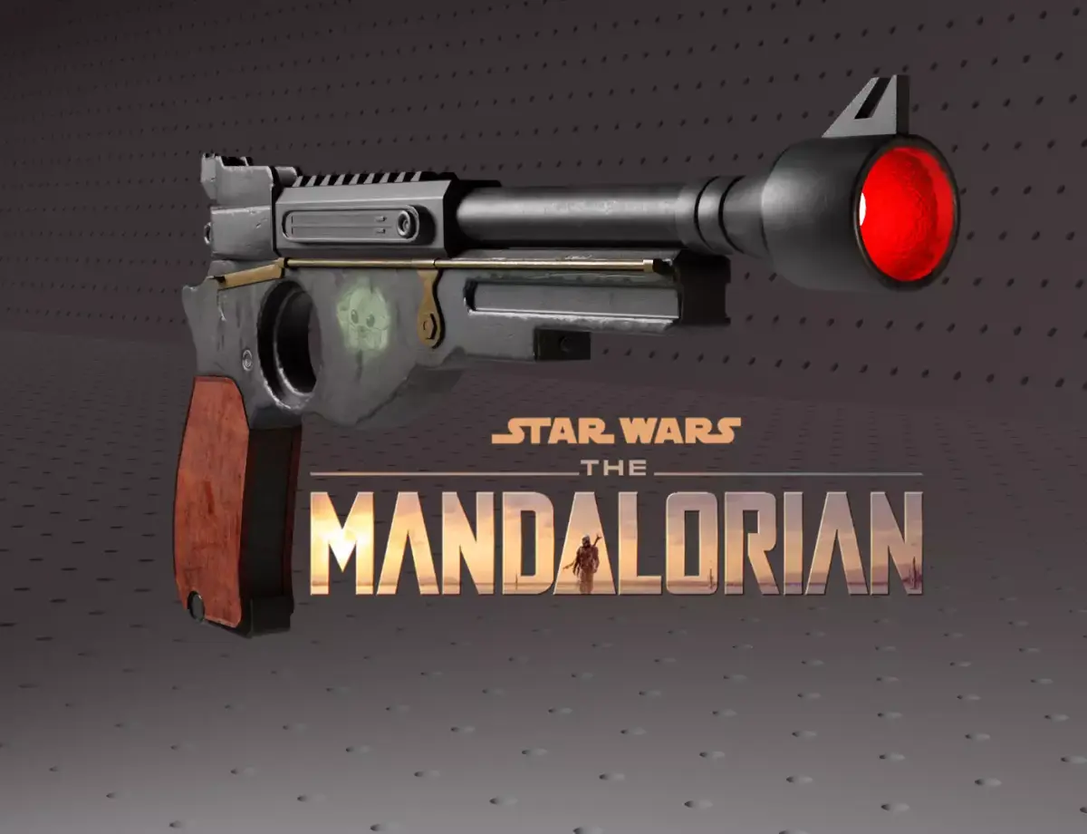 Mandalorain - Mando Blaster  3D model