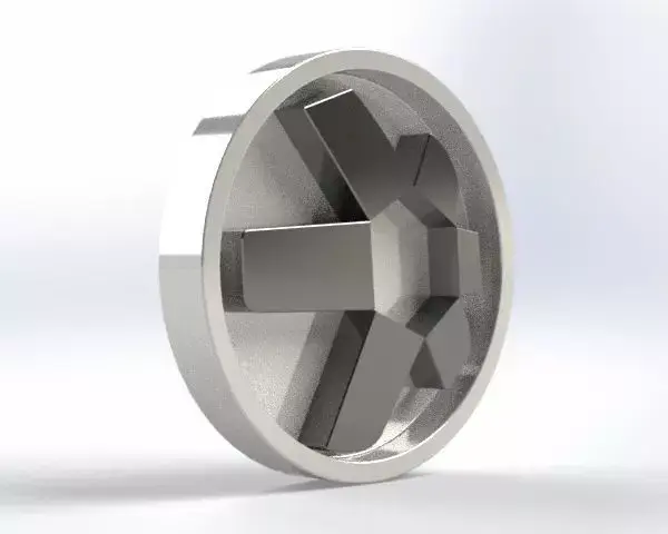 QNT 3D Part STL and IGES 3D print model 3D print model