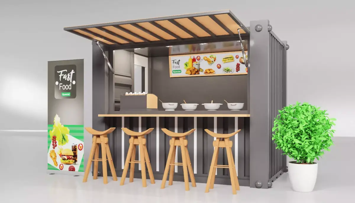 Container  3Dshop 3D model