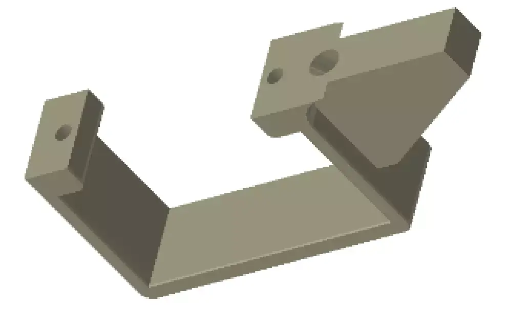 AR15 Grip Block With Trigger Guard 3D model