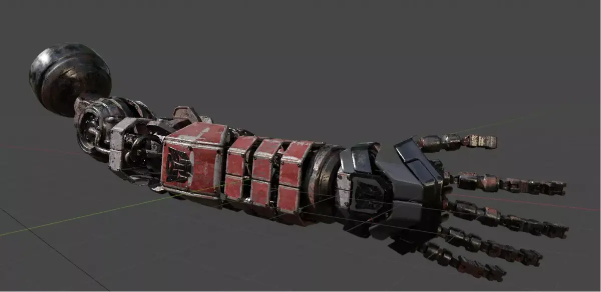 robotic arm Free 3D model buy
