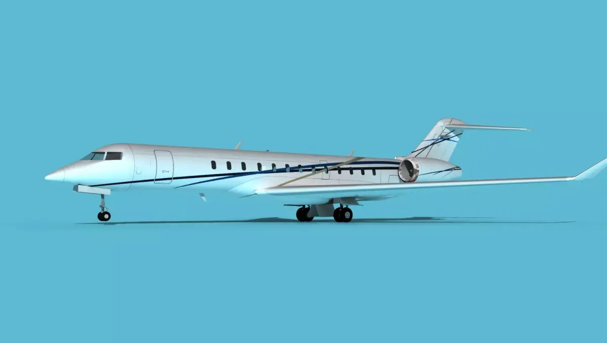 Bombardier Global 7000 V11 3D model