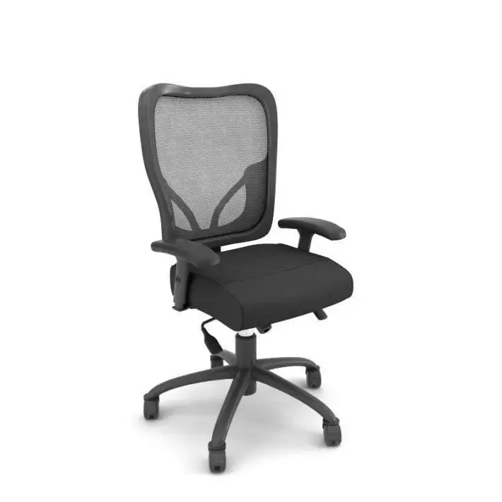 Black Office Chair 3D model