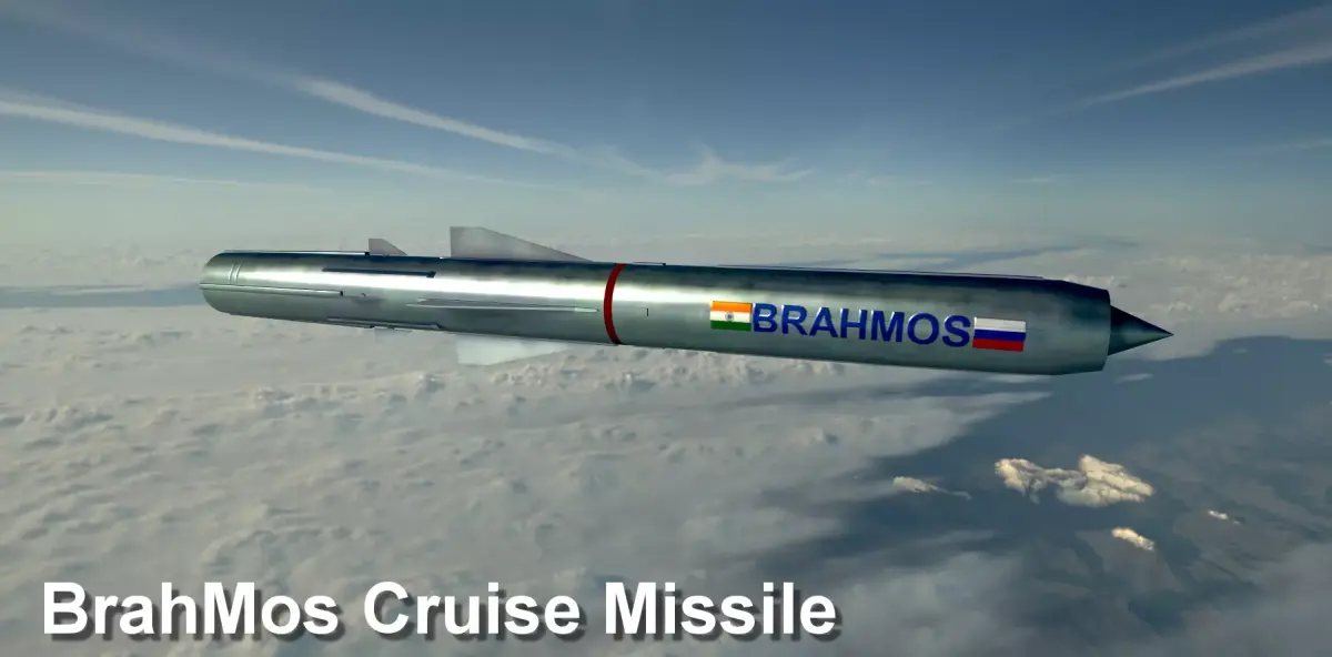 BrahMos Cruise Missile Low-poly 3D model