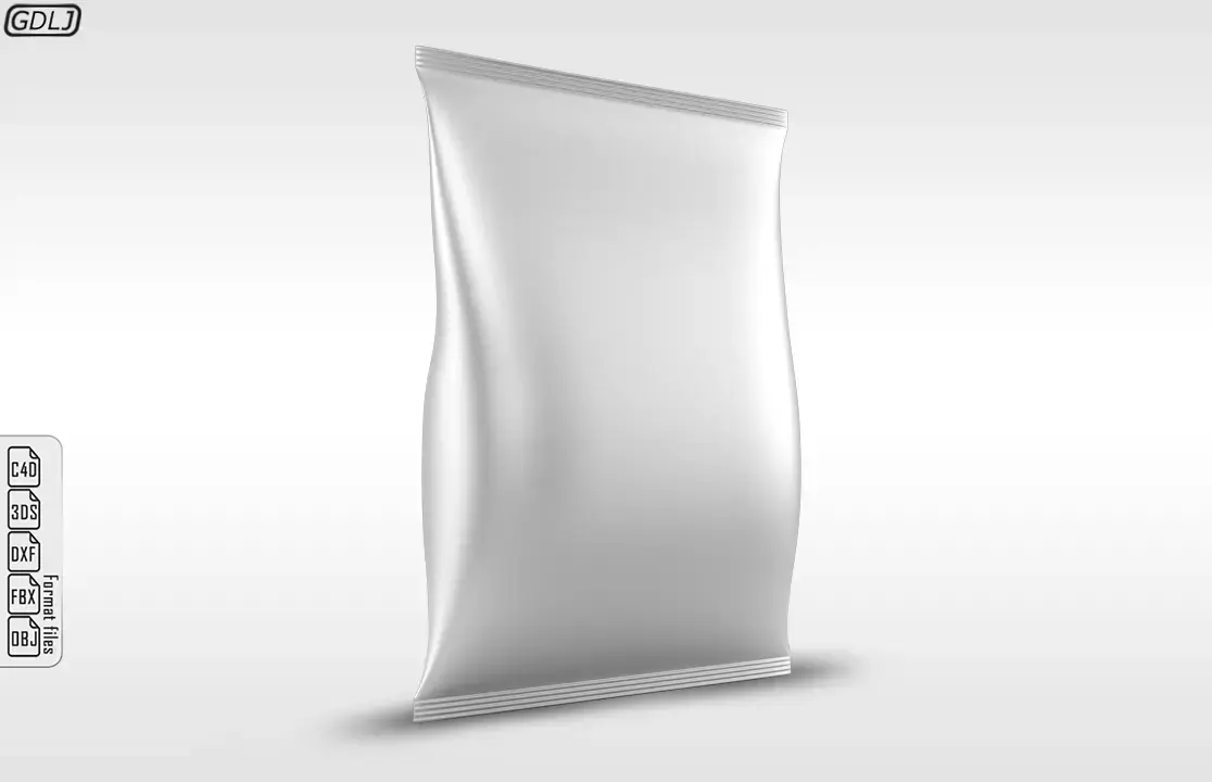 Plastic Bag v2 3D model