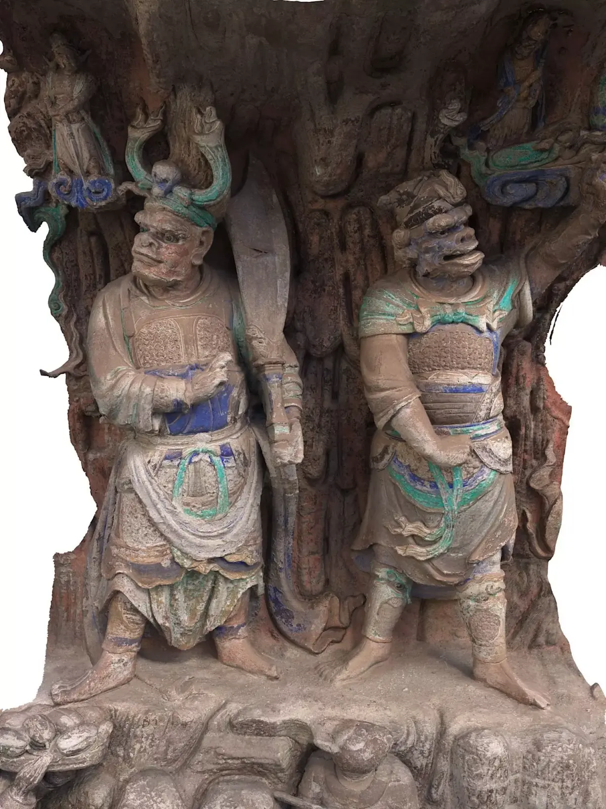 Deity Statue Sculpture31 3D model