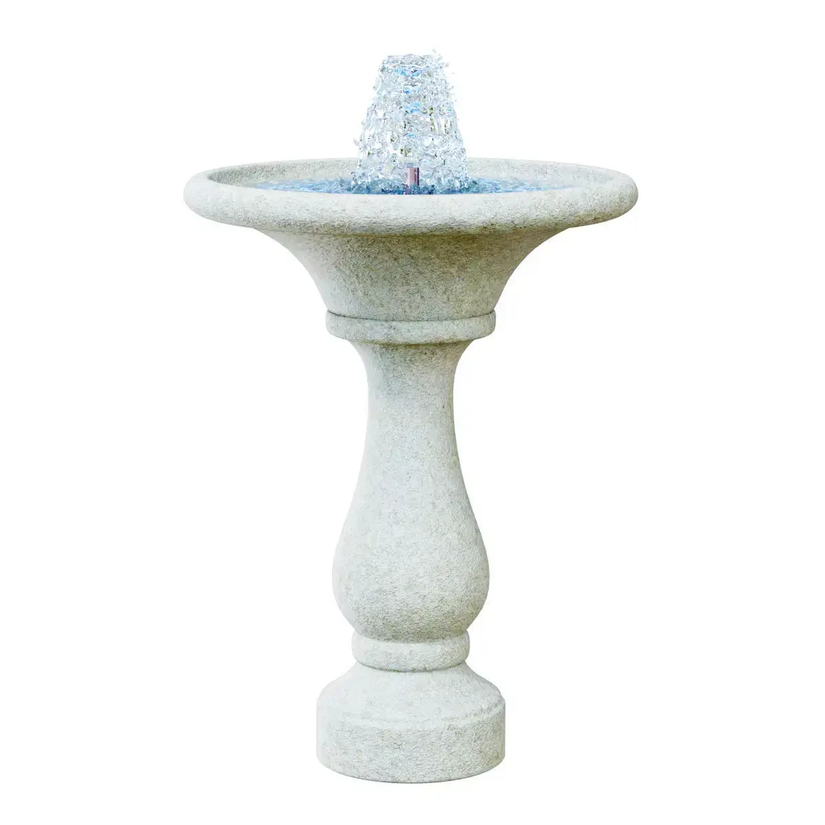 Chelsea Fleur De Lis Round Fountain 3D model