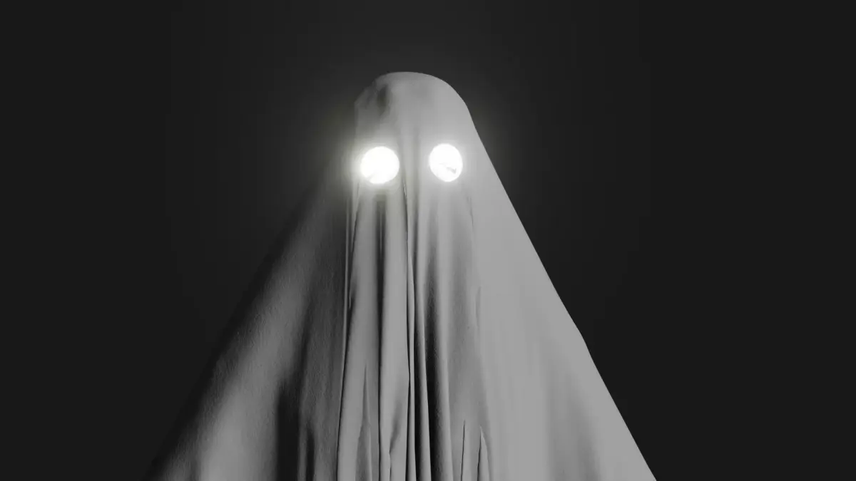 Highpoly ghost  Low-poly 3D model