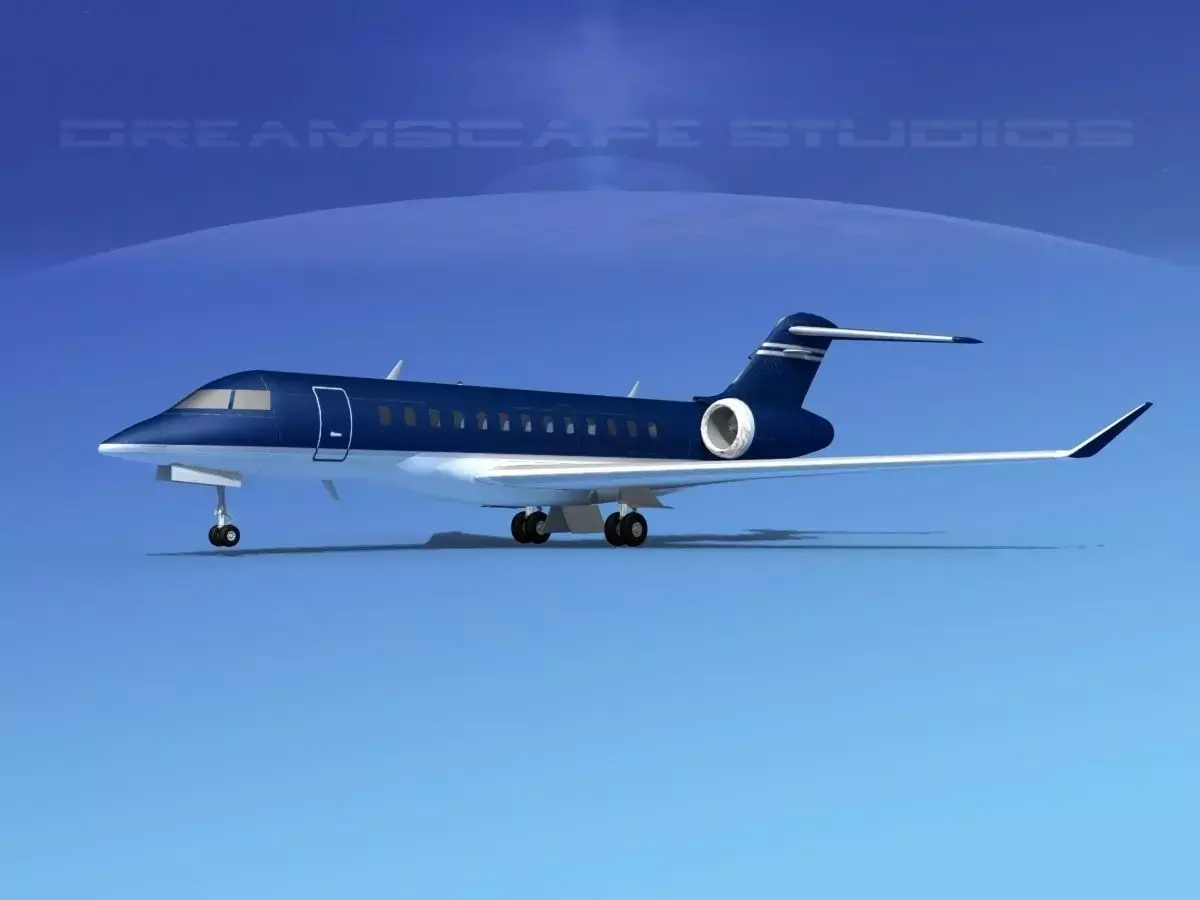 Global Express 6000 V07 3D model