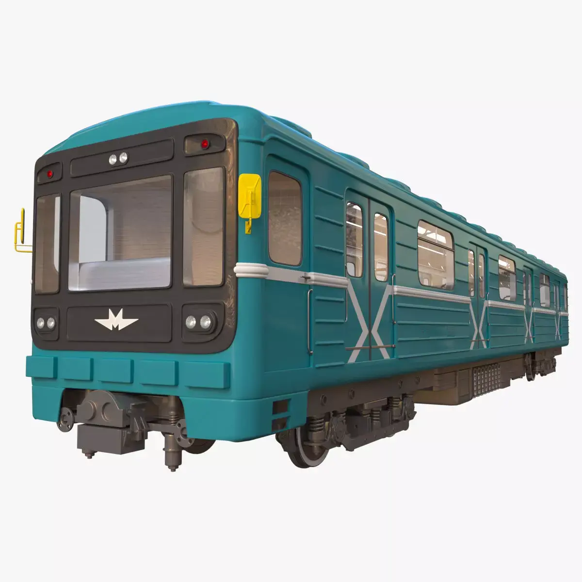 Train metro 3D model