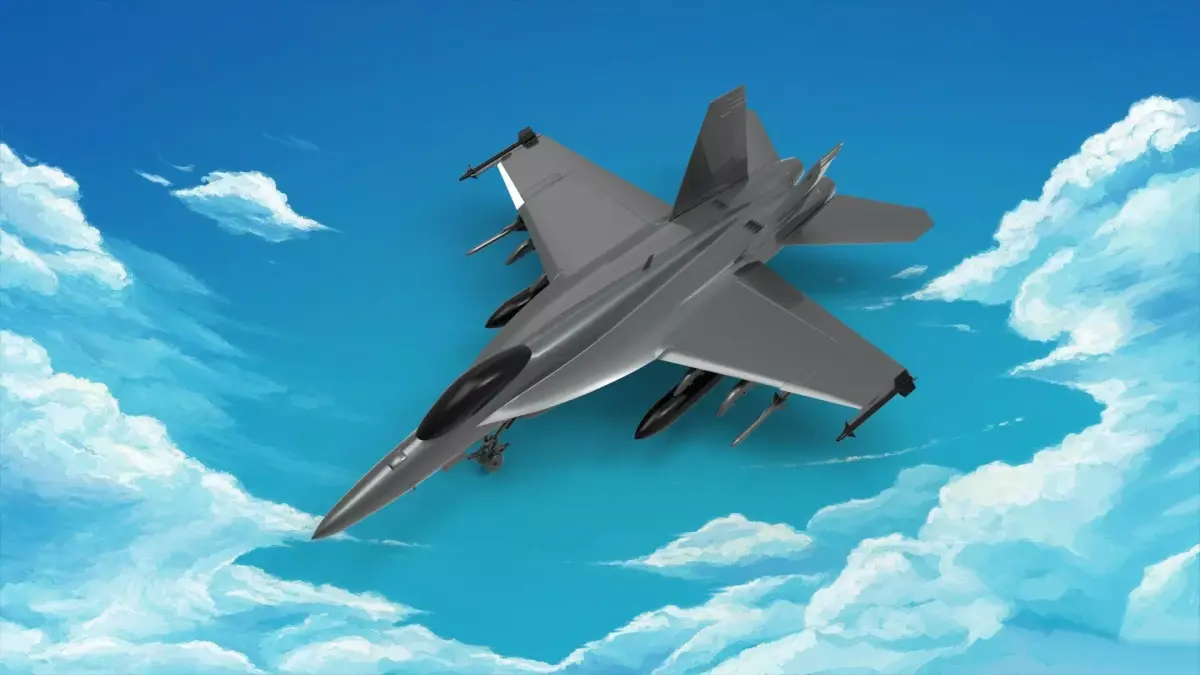 McDonnell Douglas FA-18 Hornet 3D model