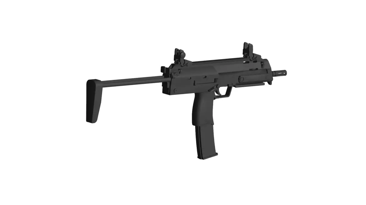 Heckler Koch MP7 3D model get