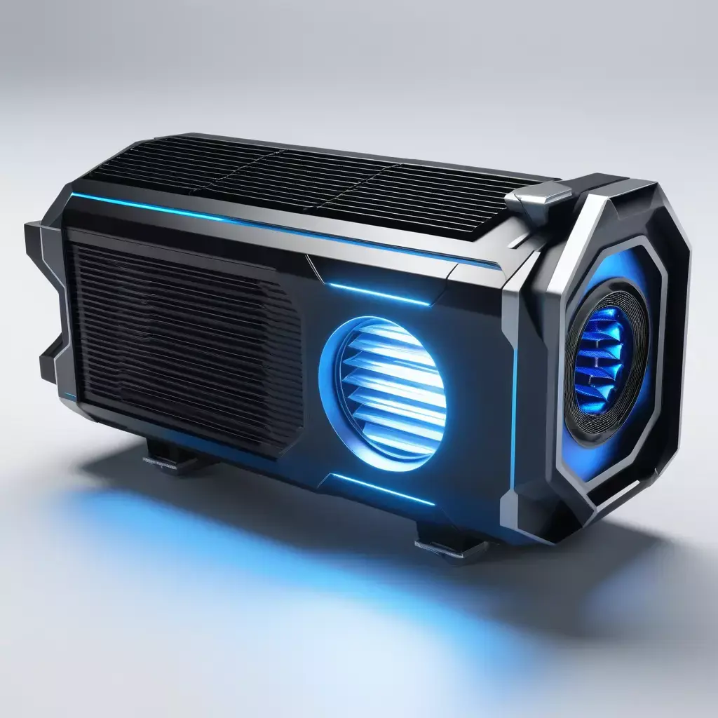 SciFi Industrial Power Core Generator 3D model