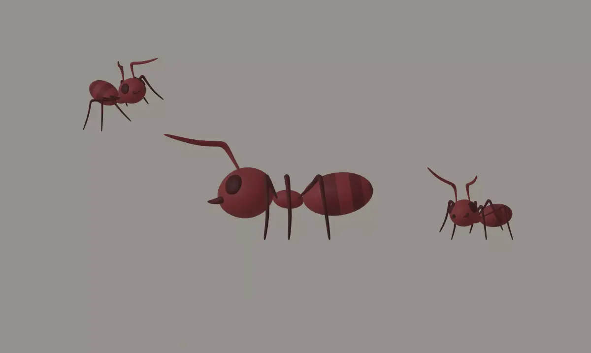 Ant model 3D model purchase
