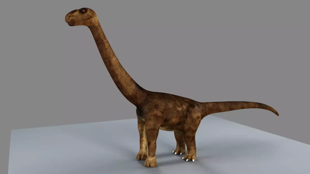 Argentinosaurus dinosaur 3D model