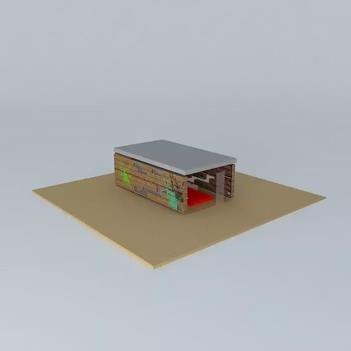 Santorini interior Free 3D model