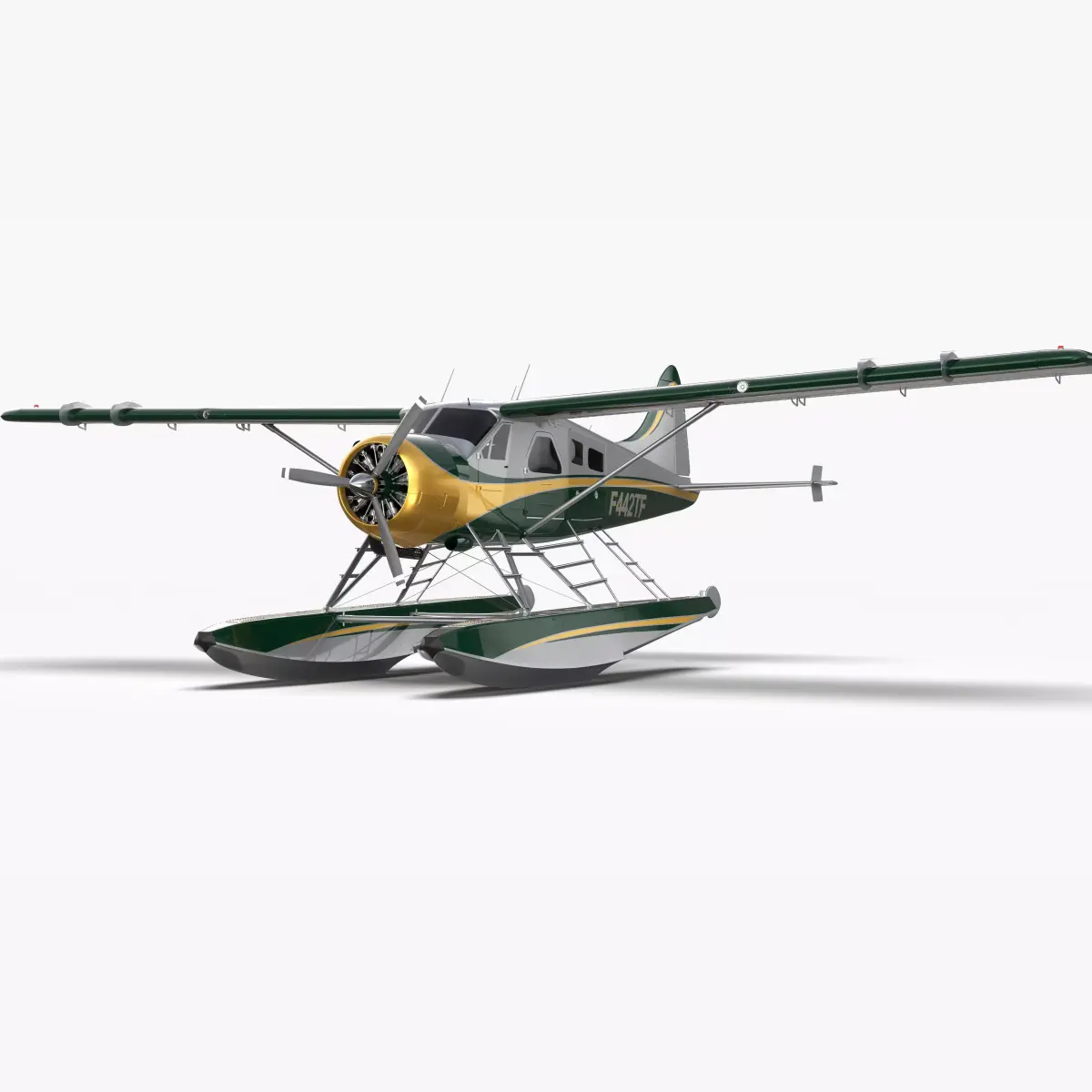 De Havilland Canada DHC-2 Beaver 3D model