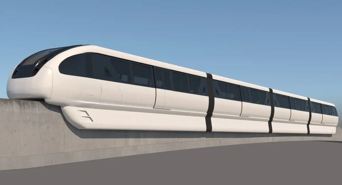 Monorail 2 3D model