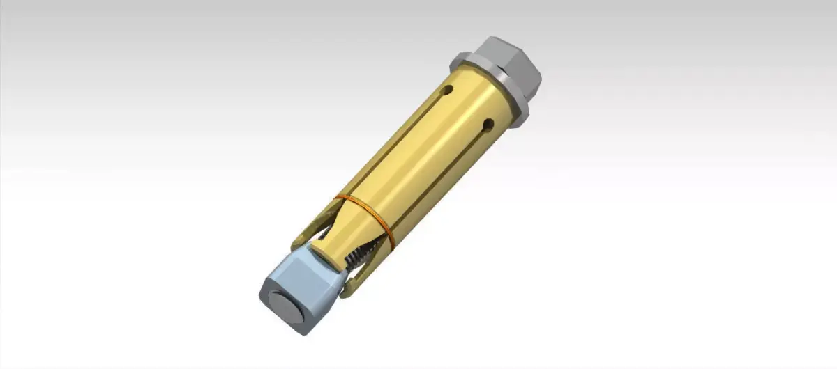 Shield Anchor Loose Bolt Free 3D model