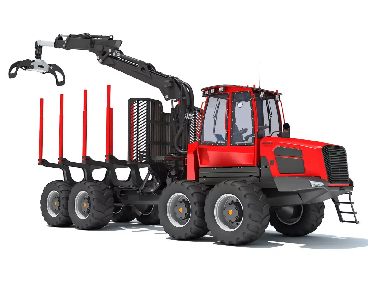 Forestry Forwarder 3D model