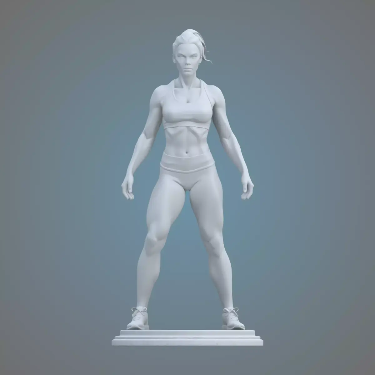Motivational Gym Decor Statue PM-69 3D print model