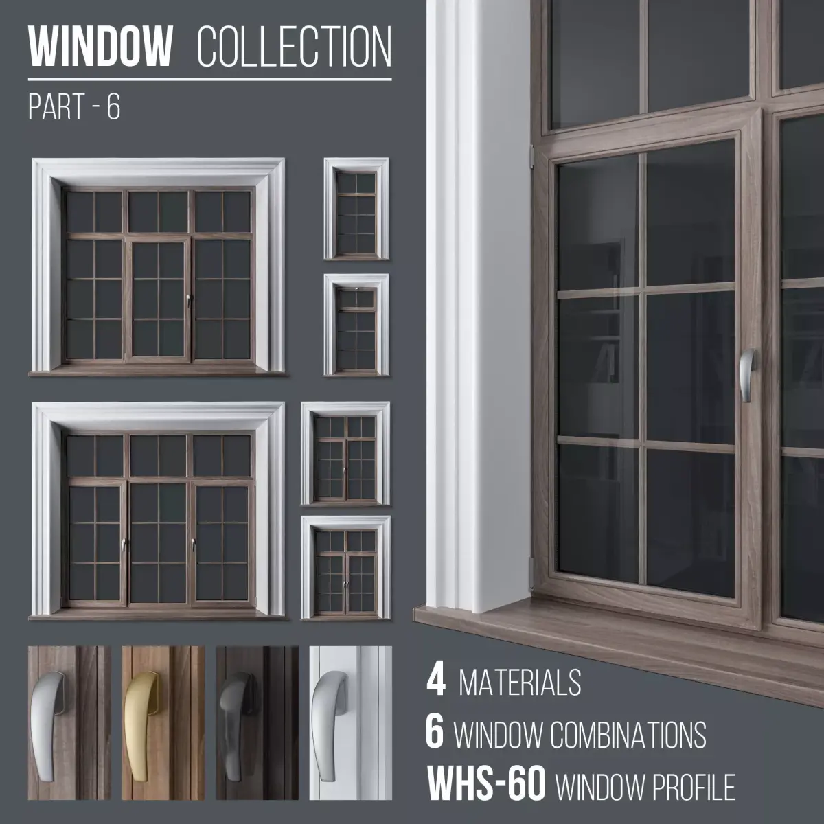 Window Collection Part 6 3D model