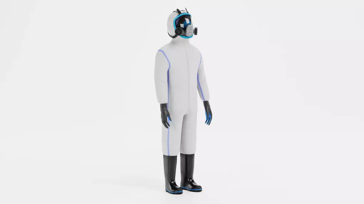 -Protective Suit V3- 3D model