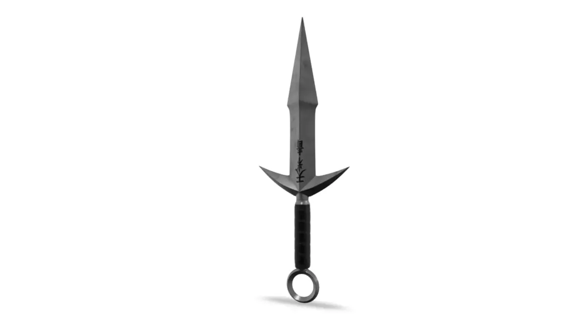 Kunai Ninja Weapon 3D model