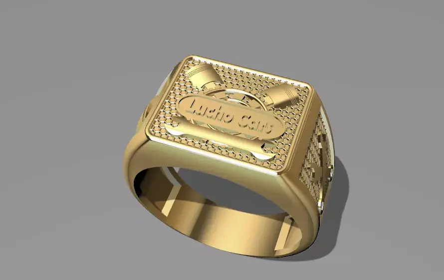 anillo de mecanico Low-poly 3D model