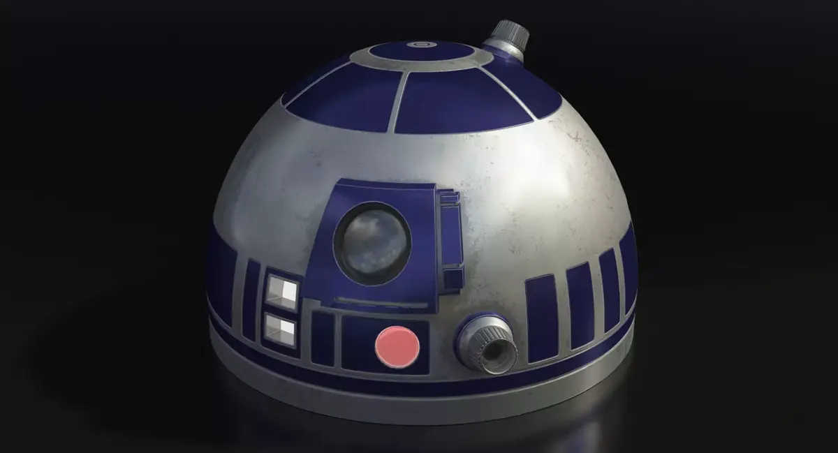 R2D2 Head 3D model