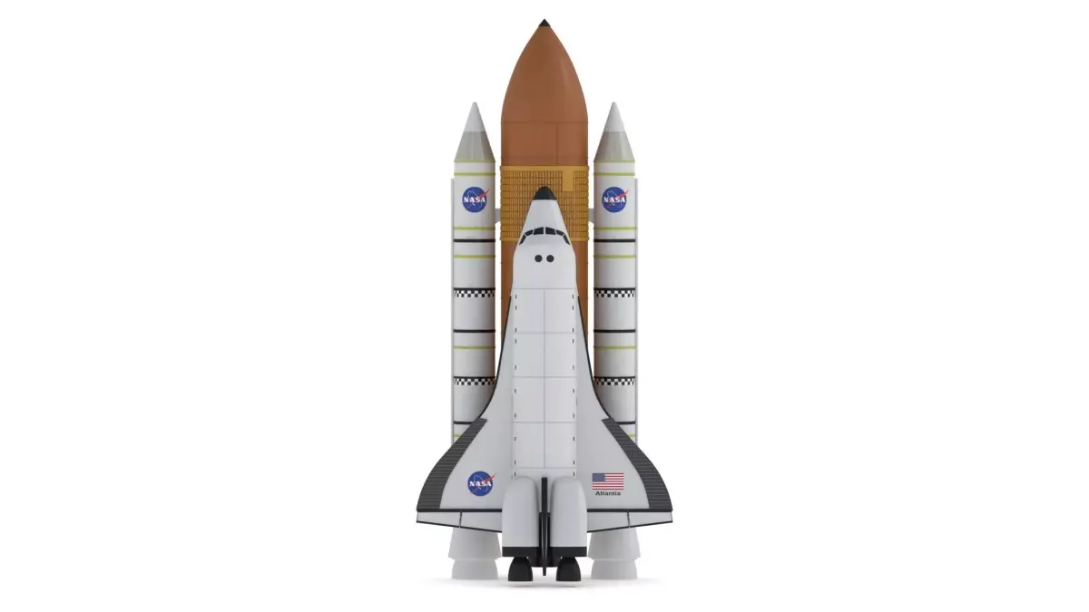 Space Shuttle 3D model 3