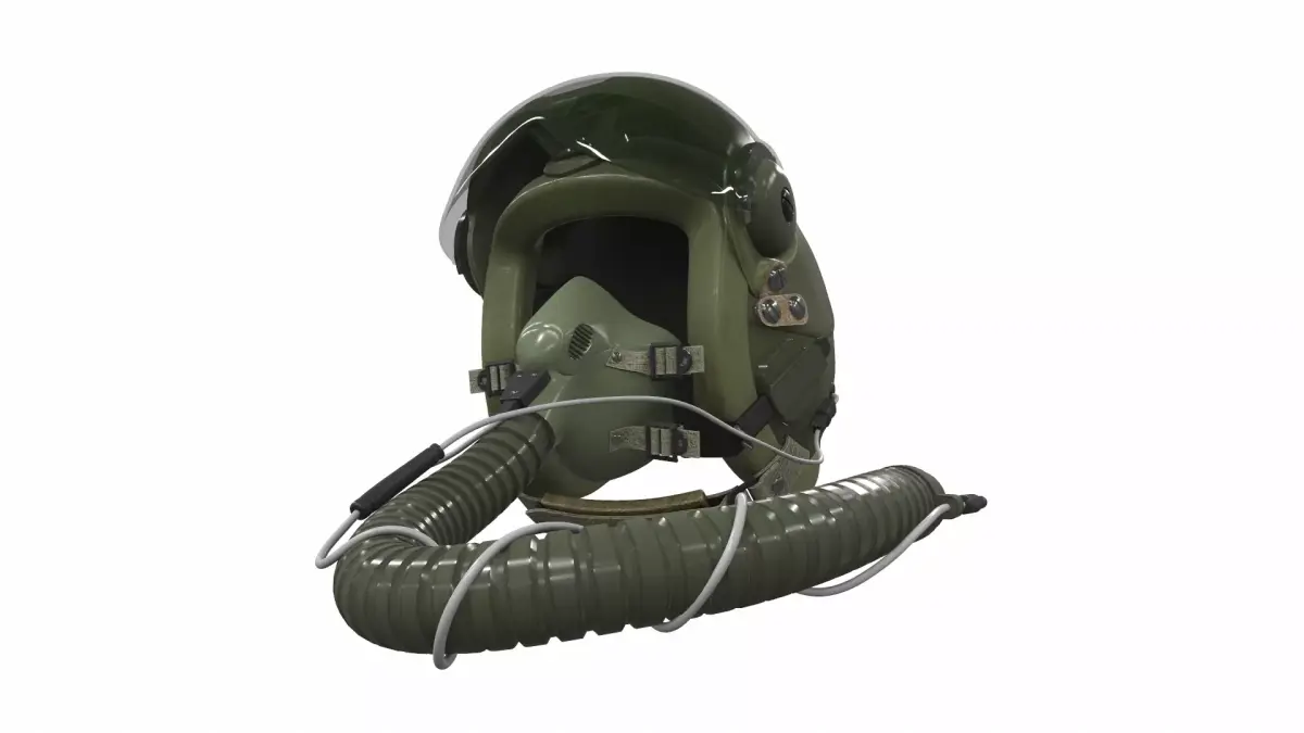 Pilot helmet jc-4 3D model