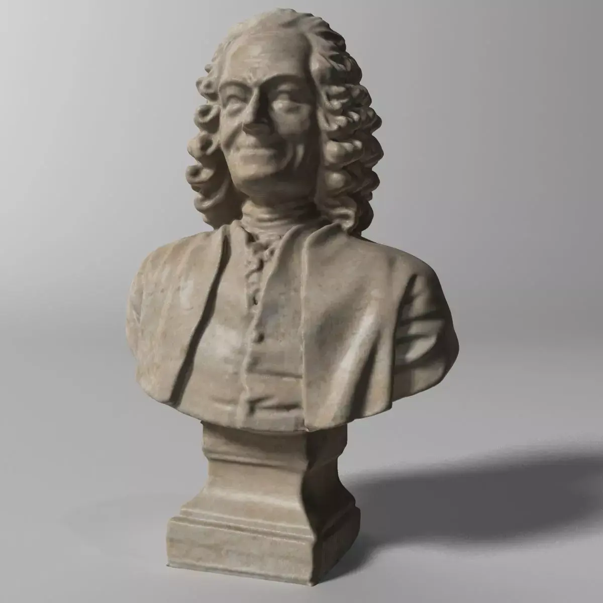 Voltaire Bust 3D model
