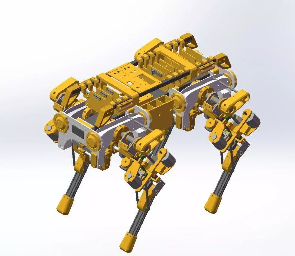 Robot Dog 3D model 5
