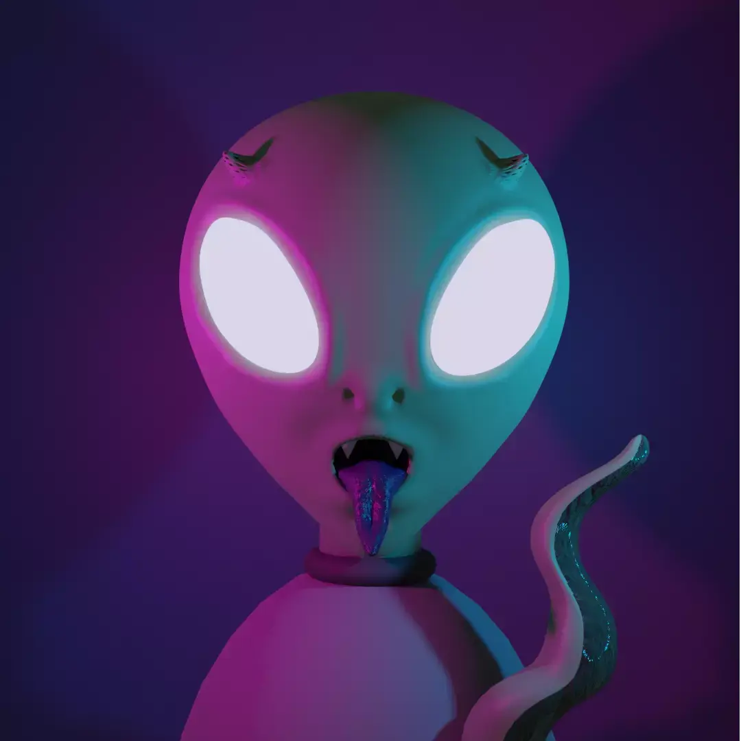 Terry The Alien 3D model
