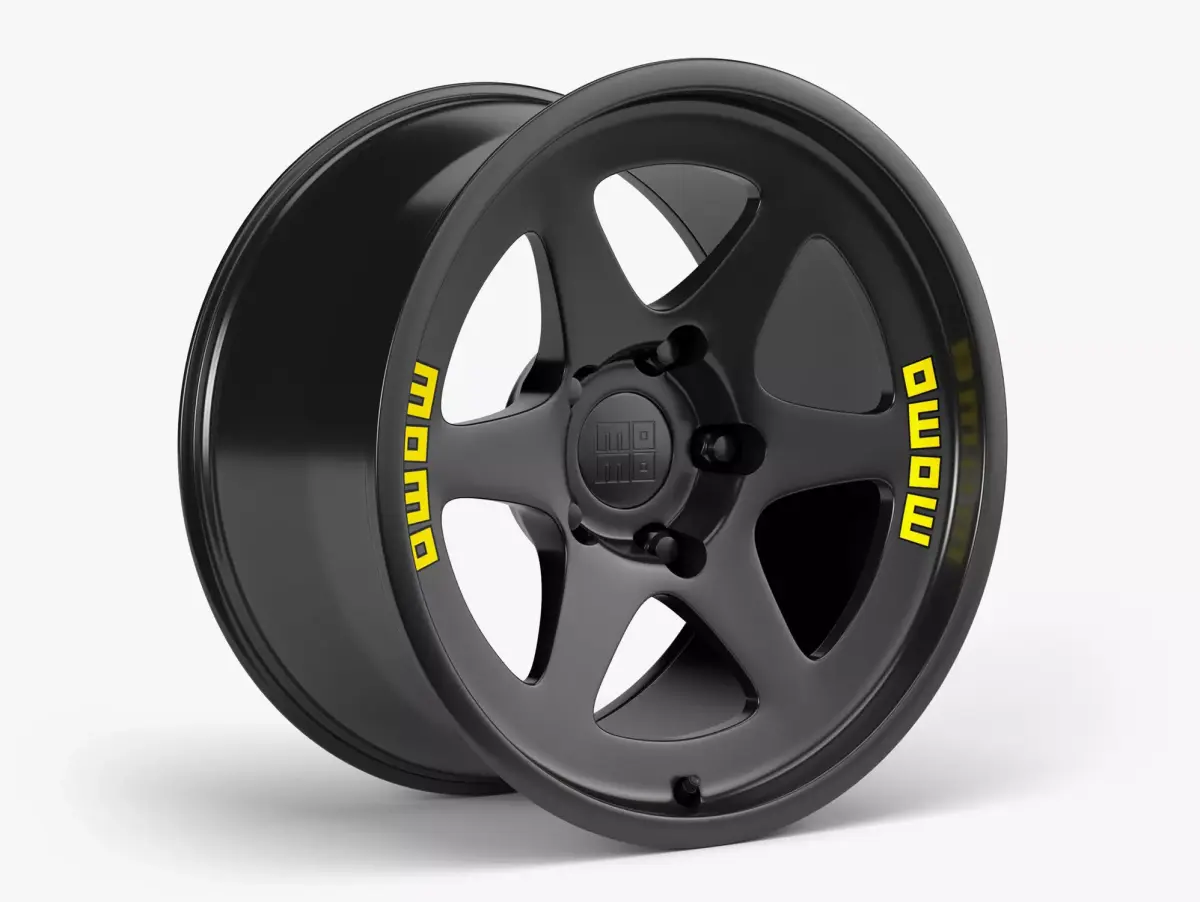 Momo Heritage 6 Wheel Low-poly 3D model