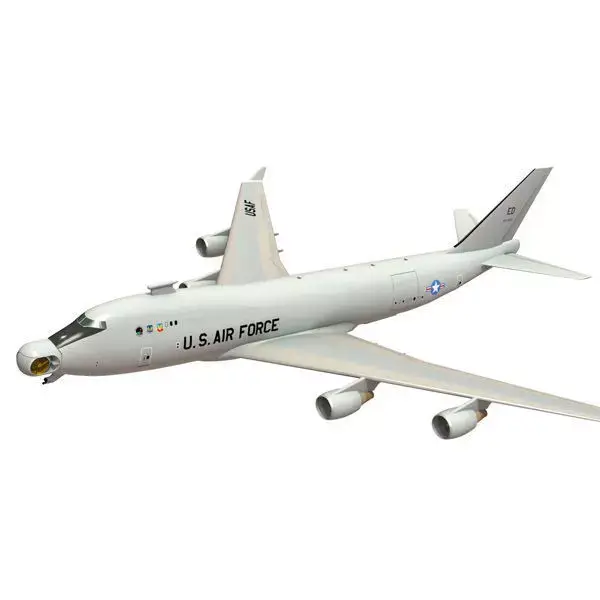 Airborne Laser Plane Cutaway 3D model