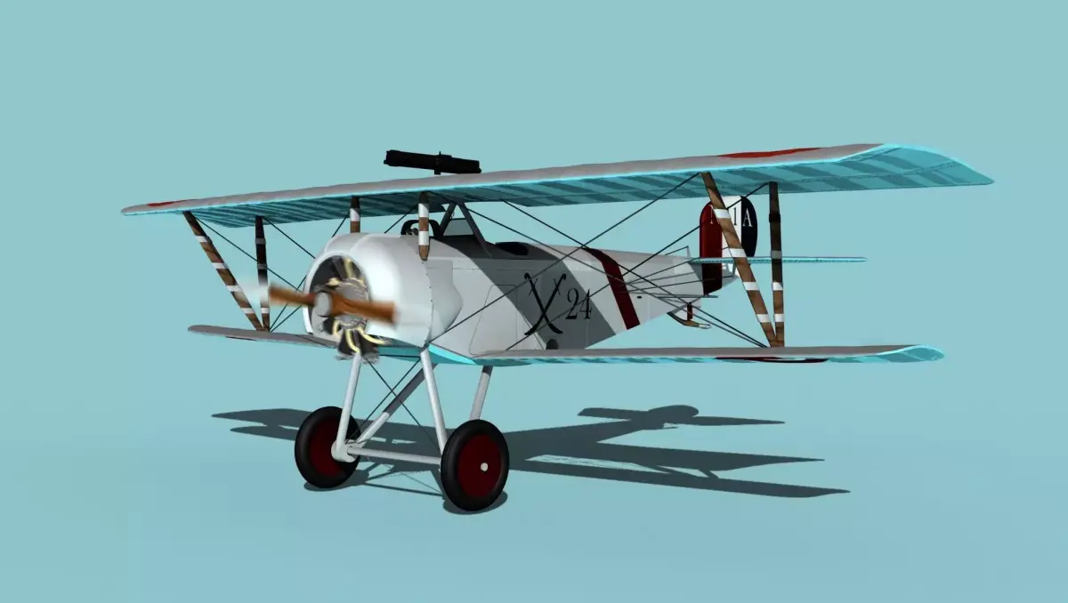 Nieuport 11 VHP V14 3D model