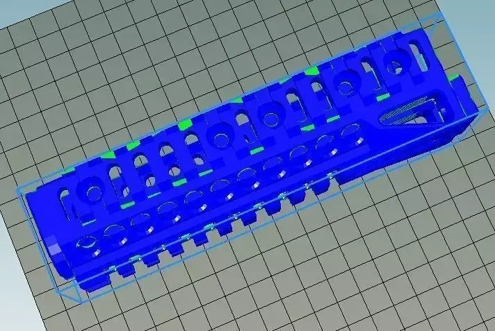 Tactical weapon part 3D print model