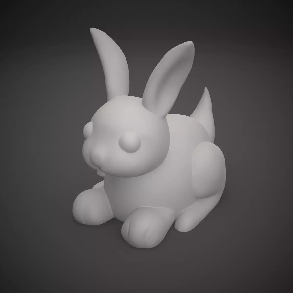 Rabbit 3D Printable Free 3D print model