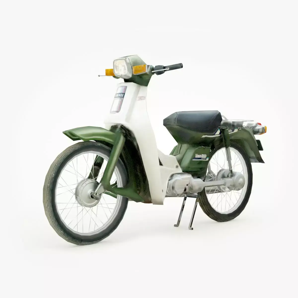 Yamaha Town Mate 50 22F Low-poly 3D model