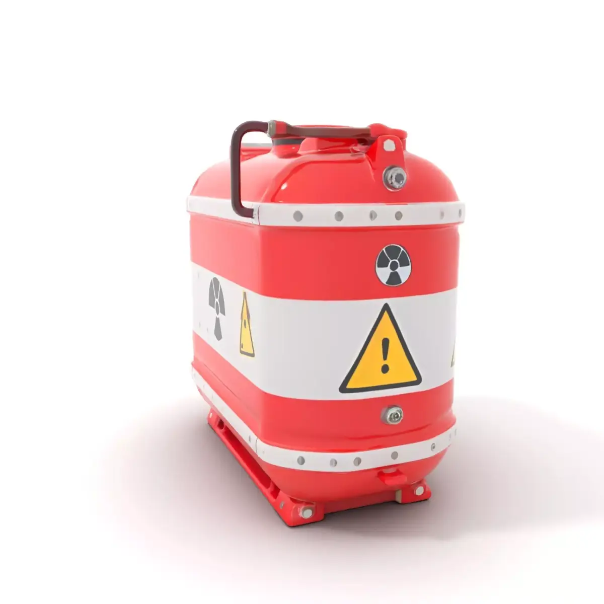 Hazardous Material Tank Model Pack Low-poly 3D model