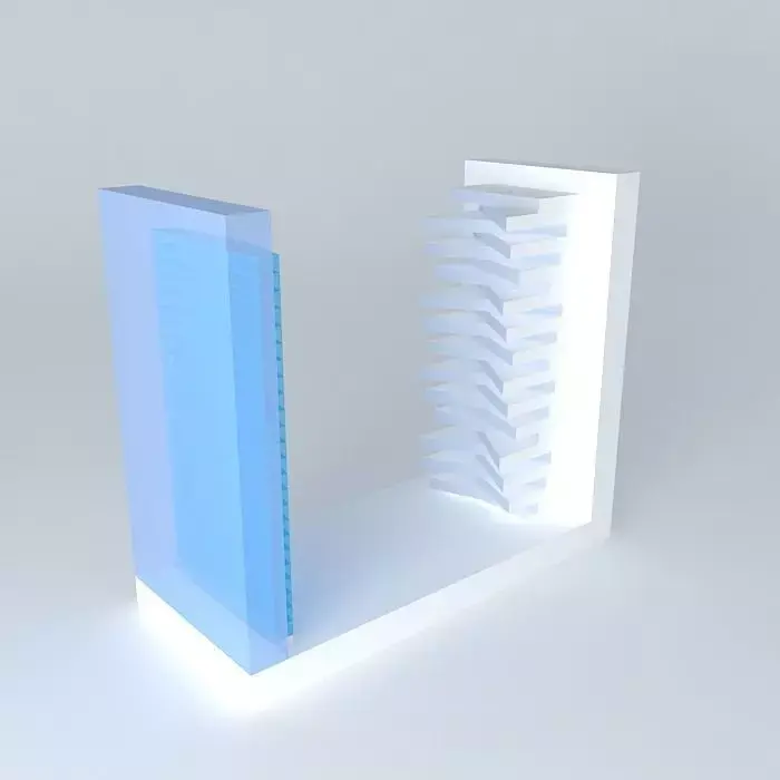 Field Splitting Optics Free 3D model