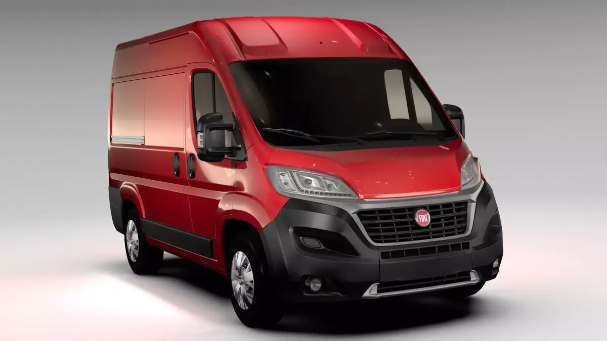 Fiat Ducato Van L1H2 2017 3D model