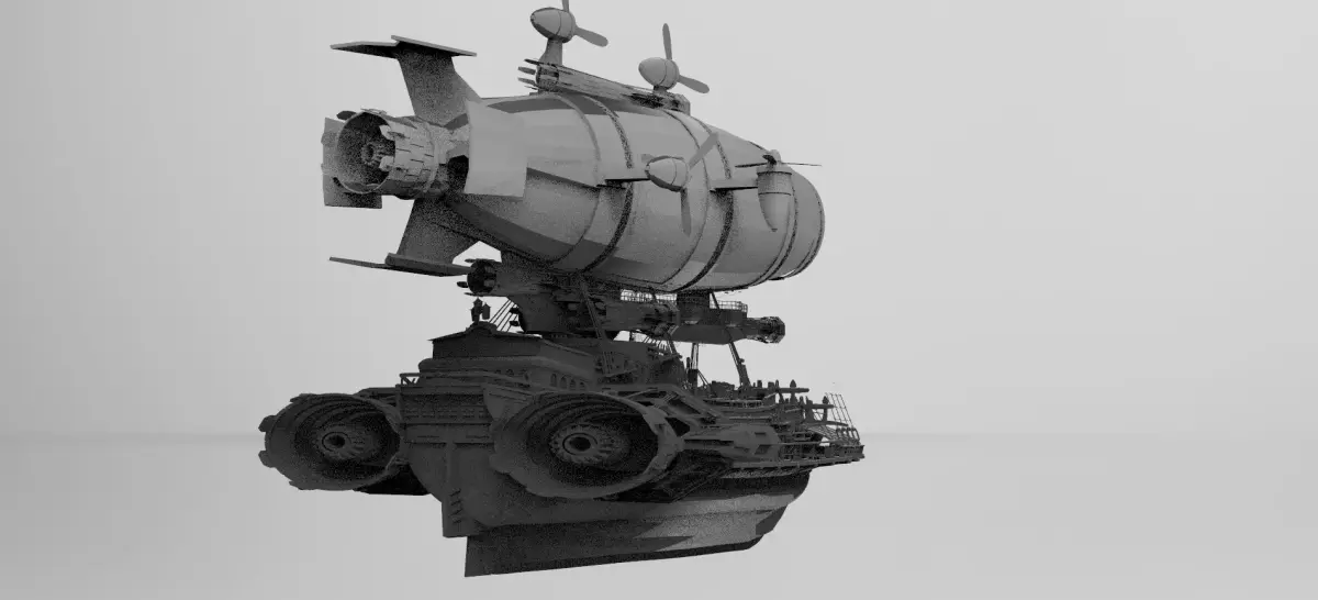 Zeppelin Airship Annihilator  3D model