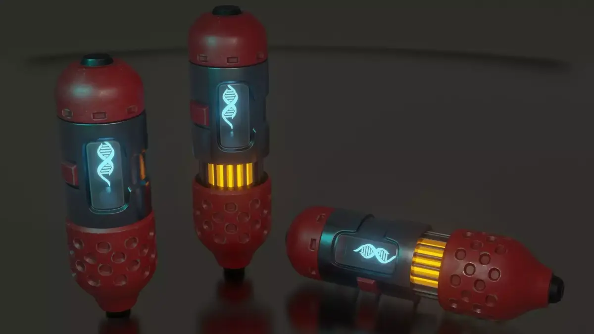 Sci fi nade 3D model